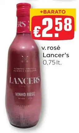 Bolama Vinho rosé Lancers promoção