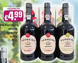 Bolama Ferreira porto white tawny ruby promoção