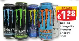 Bolama bebida energética Monster Energy promoção