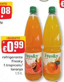 Bolama refrigerante fresky f. tropicais/ laranja promoção