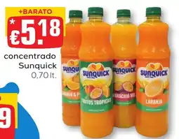 Bolama concentrado sunquick promoção