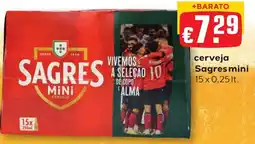Bolama Sagres mini promoção