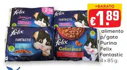 Bolama alimento p/gato Purina Felix Fantastic promoção