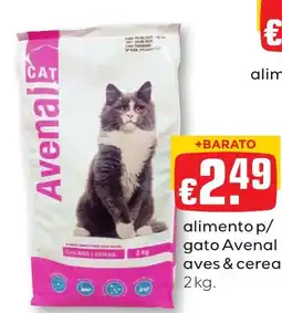 Bolama alimento p/ gato Avenal aves & cereais promoção