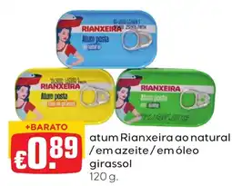 Bolama atum rianxeira ao natural / em azeite / em óleo girassol promoção