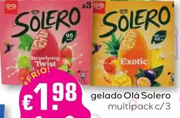 Bolama gelado olá solero promoção