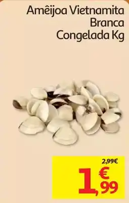Auchan Amêijoa vietnamita branca congelada kg promoção