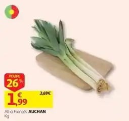 Auchan Alho Francês Auchan promoção