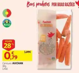 Auchan Cenoura auchan promoção
