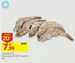 Auchan Camarão Cru Vannamei promoção