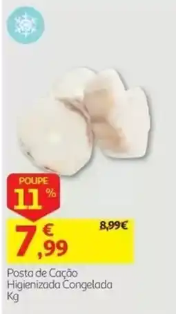 Auchan Posta de Cacão Higienizada Congelada promoção