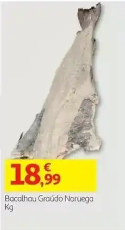 Auchan Bacalhau Graúdo Noruega promoção