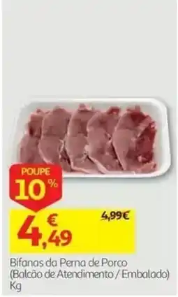 Auchan Bifanas da perna de porco promoção