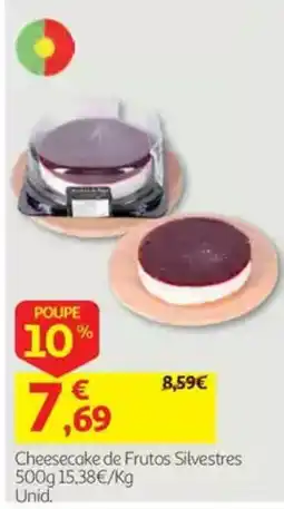 Auchan Cheesecake de Frutos Silvestres promoção