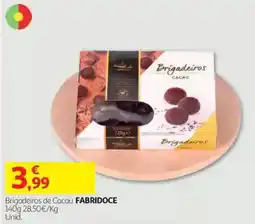 Auchan Brigadeiros de Cacau Fabridoce promoção