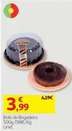Auchan Bolo de Brigadeiro promoção