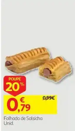 Auchan Folhado de Salsicha promoção