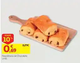 Auchan Napolitana de Chocolate promoção