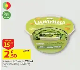 Auchan Hummus de Tremoço TARWI promoção