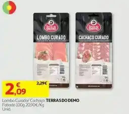 Auchan Lombo Curado/ Cachaço Terras Do Demo promoção