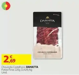 Auchan Chourição Castelhano damatta promoção