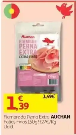 Auchan Fiambre da Perna Extra Auchan promoção
