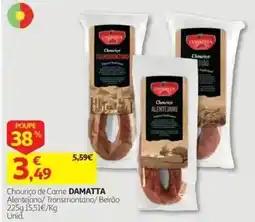 Auchan Chouriço de Carne Damatta promoção