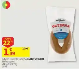 Auchan alheira corrente detinha eurofumeiro promoção