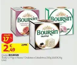 Auchan Queijo Boursin promoção
