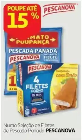 Auchan filetes de pescada panada pescanova promoção