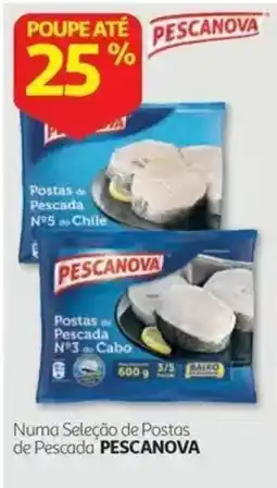 Auchan Postas de Pescada Pescanova promoção