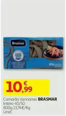 Auchan Camarão Vannamei Brasmar promoção