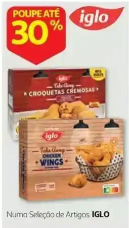 Auchan iglo takas away chicken wings promoção