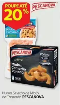 Auchan Miolo de Camarão Panado Pescanova promoção