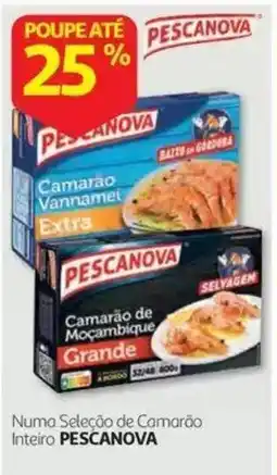Auchan Numa Seleção de Camarão Inteiro Pescanova promoção