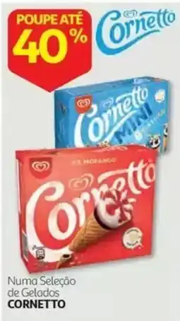 Auchan Cornetto Mix Morango promoção