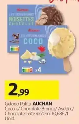 Auchan Gelado Palito Auchan promoção