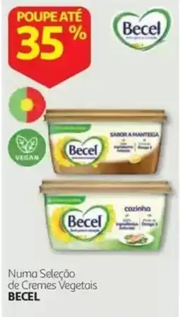 Auchan Numa Seleção de Cremes Vegetais Becel promoção