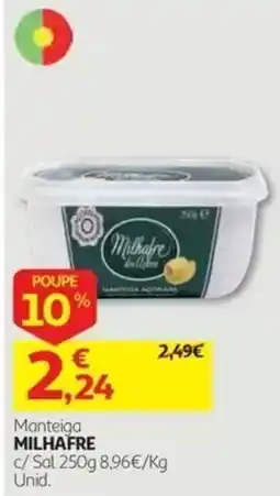 Auchan Manteiga milhafre promoção