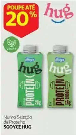 Auchan Numa Seleção de Proteína SGoyce Hug promoção
