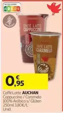 Auchan Café Latte Auchan promoção