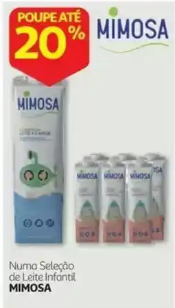 Auchan Leite Infantil Mimosa promoção