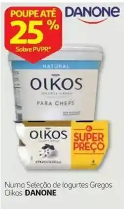Auchan logurtes gregos oikos danone promoção