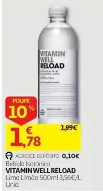 Bebida Isotônica Vitamin Well Reload