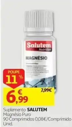 Auchan Suplemento Salutem promoção