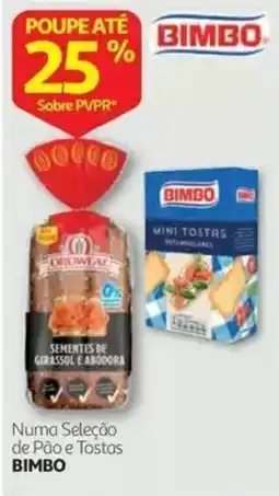 Auchan Bimbo mini tostas triangulares promoção