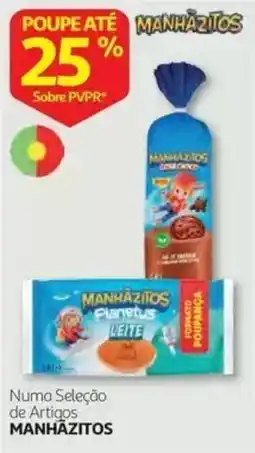 Auchan Manhazitos Leite Choco promoção