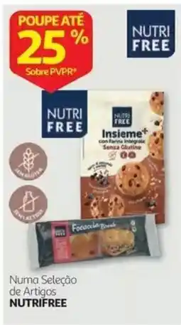 Auchan Nutri Free Insieme+ com Farinha Inteira Senza Glutine promoção