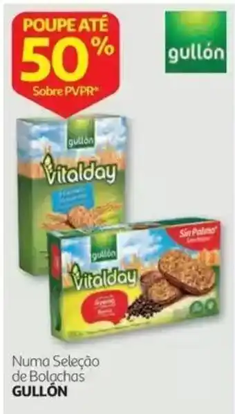 Auchan Bolachas gullón vitalday promoção