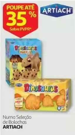 Auchan Bolachas Artiach Dinosaur promoção